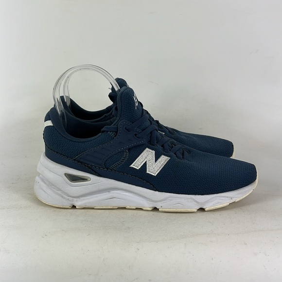 New Balance x 90 women’s size 7 minimalist blue white athletic shoes sneakers - Picture 2 of 10